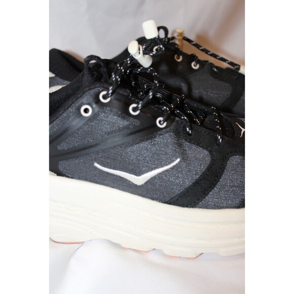 Hoka One One Men's Bondi B3LS Sneakers BLACK WHITE sz 9.5 NWOB $200 - Picture 4 of 7